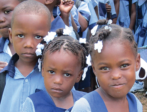 Solidaires des enfants d'Haïti !